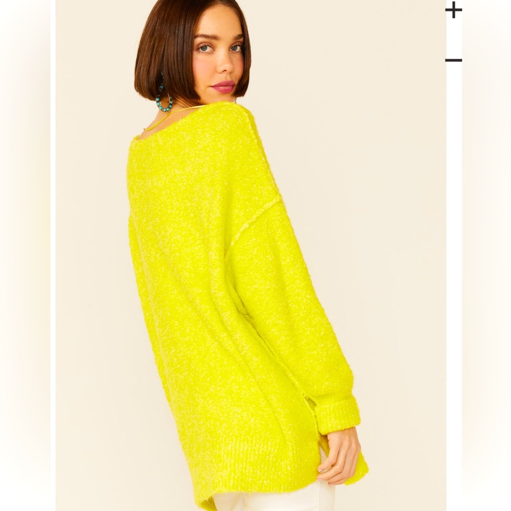 Free People Women's Citron Moira Slouchy Tunic Sweater